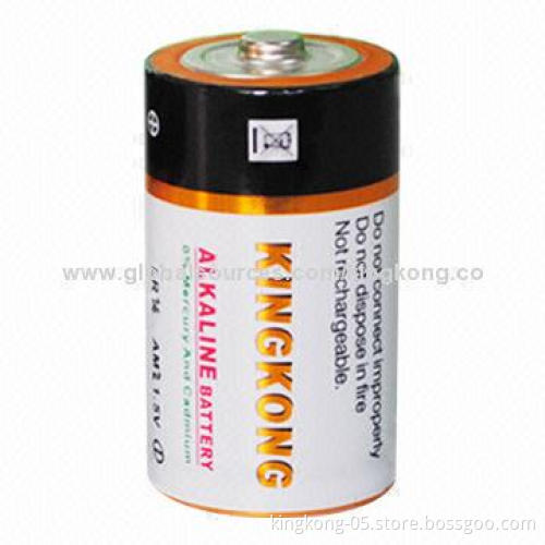 Alkaline Battery with 1.5V voltage, Suitable for Electric Appliances